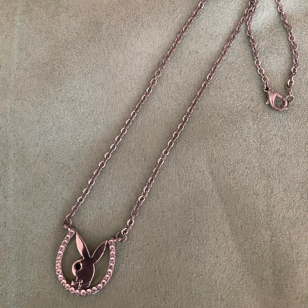 Playboy bunny necklace